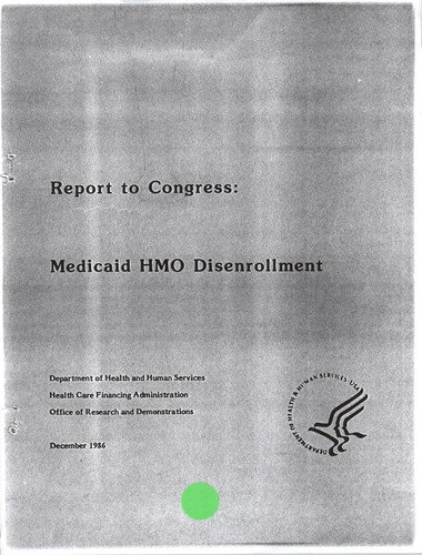 Report to Congress