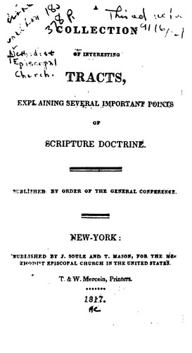 A Collection of Interesting Tracts: Explaining Several Points of Scripture Doctrine