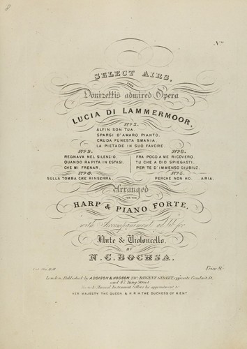 Select airs from Donizetti's admired opera