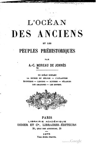 L' océan des anciens et les peuples préhistoriques