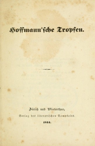 Hoffmann'sche Tropfen
