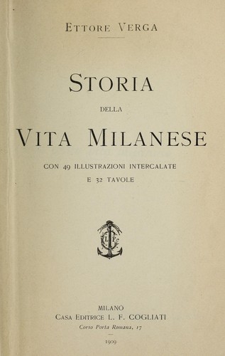 Storia della vita milanese
