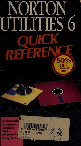 Norton Utilities 6 quick reference