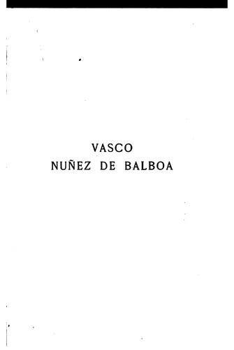 Vasco Nuñez de Balboa