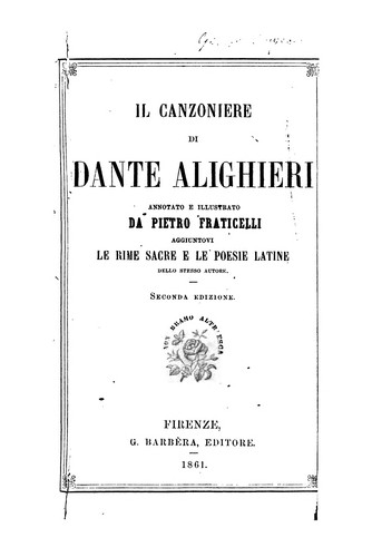 Opere minori di Dante Alighieri