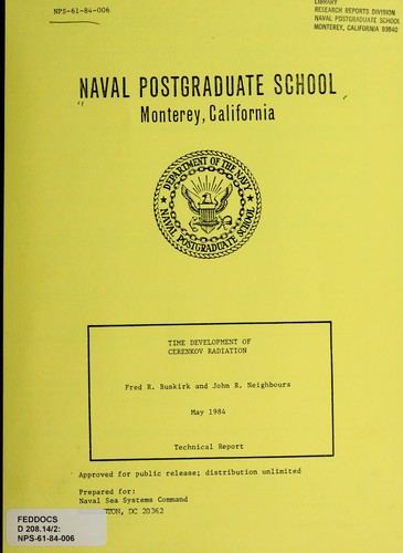 Time development of Cerenkov radiation