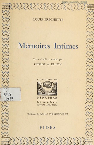 Mémoires intimes