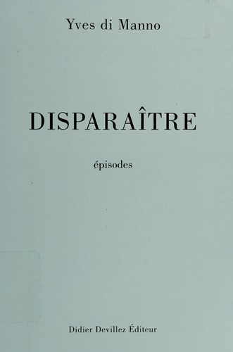 Disparâitre