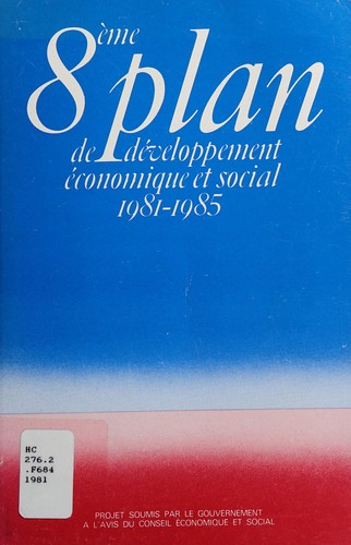 8ème plan de développement économique et social, 1981-1985