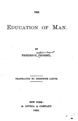The Education of Man