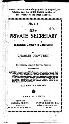 The private secretary