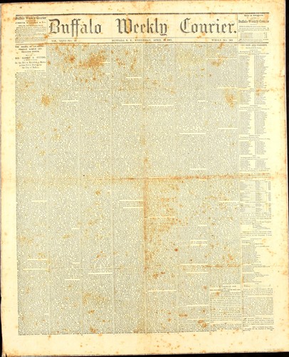 Buffalo weekly courier