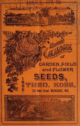 Illustrated catalogue of garden, field and flower seeds