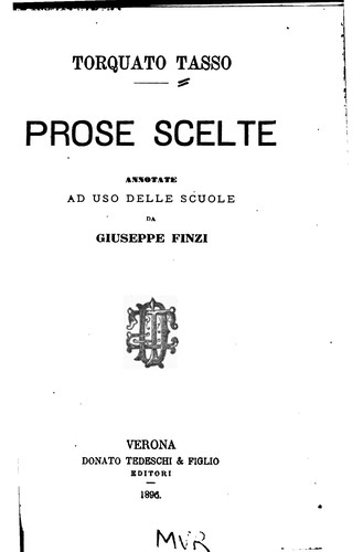 Prose scelte