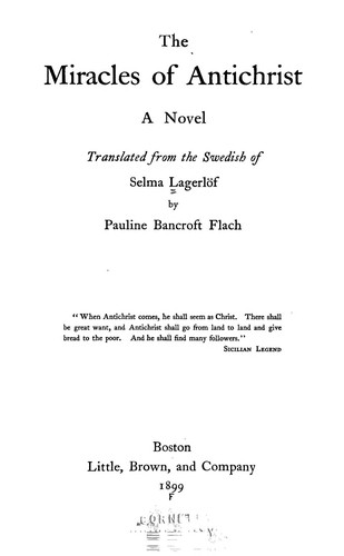 The miracles of Antichrist