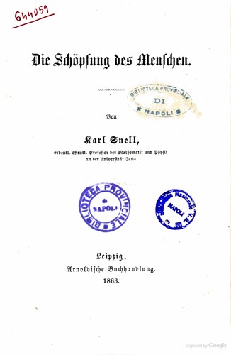 Die Schöpfung des Menschen