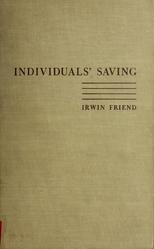 Individuals' saving