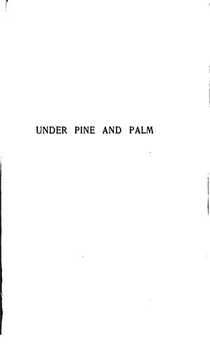 Under Pine and Palm
