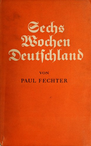 Sechs Wochen Deutschland