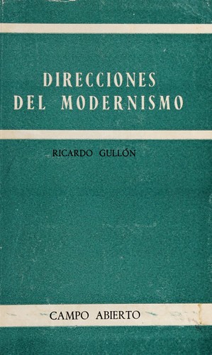 Direcciones del modernismo.