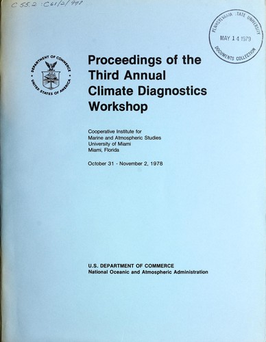Proceedings of the annual Climate Diagnostics Workshop