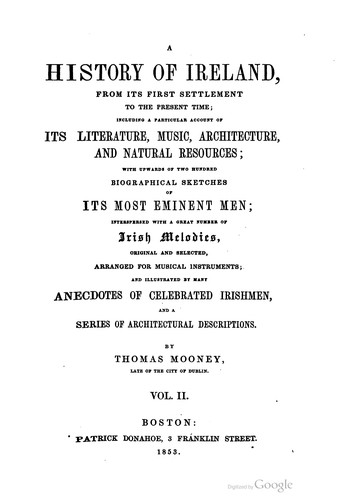 A history of Ireland