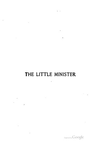 The little minister.