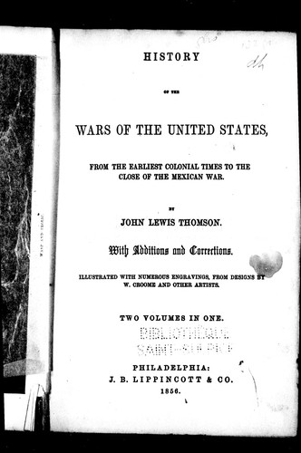 History of the wars of the United States