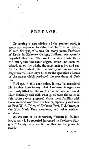 Sallust's Jugurtha and Catiline: With Notes and a Vocabulary