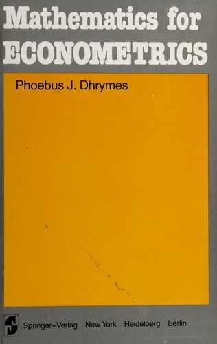 Mathematics for econometrics