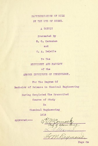 Pasteurization of milk by the use of ozone