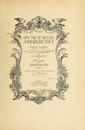 On ne s'avise jamais de tout