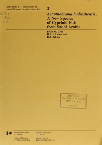 Publications in natural sciences =