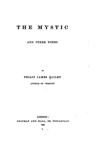 The Mystic and Other Poems