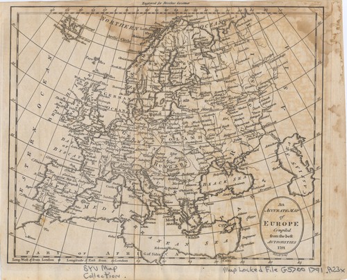 An Accurate map of Europe