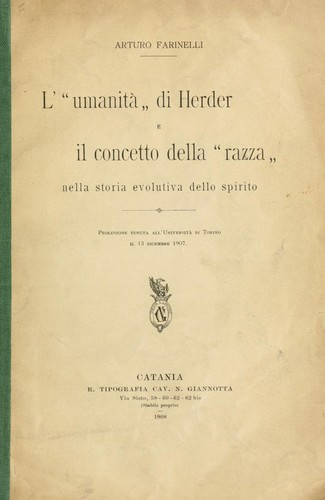 L'"umanità" di Herder