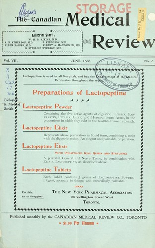 The Canadian medical review