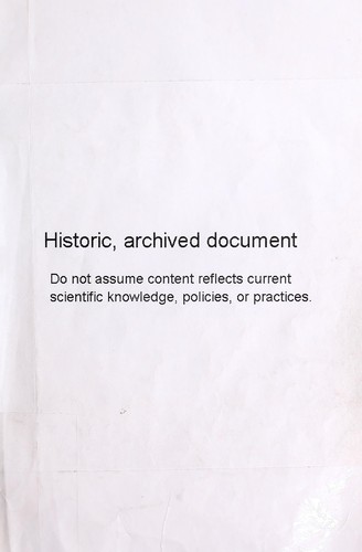 A survey of farm-forestry research and demonstration needs in southern Minnesota -- 1947