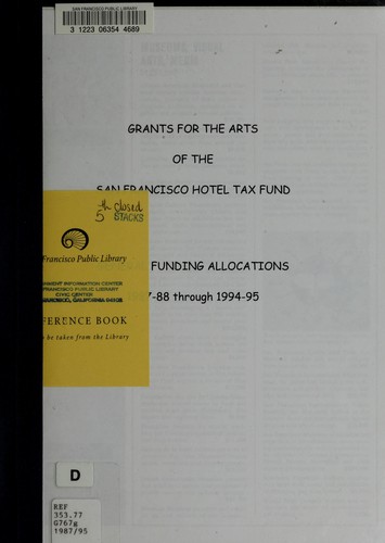 General funding allocations