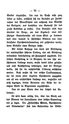 Historische wörter, sprichwörter und redensarten.