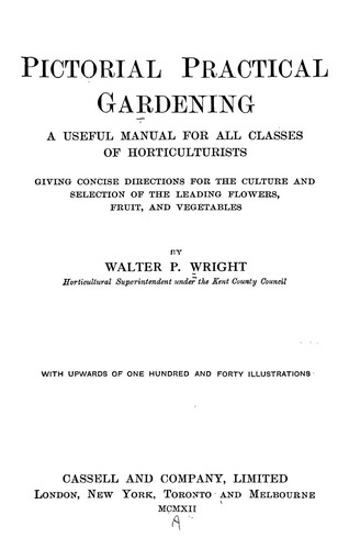 Pictorial practical gardening