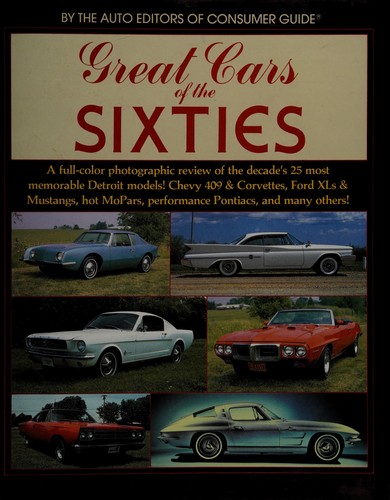 Great Cars Of The 1960s