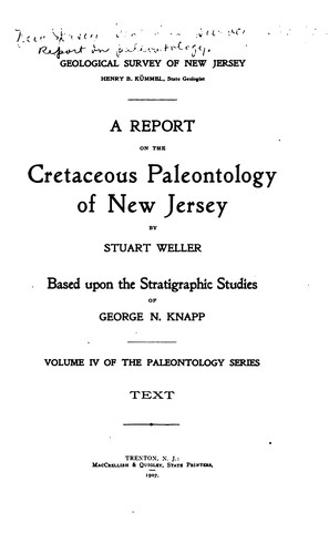 Report on Paleontology