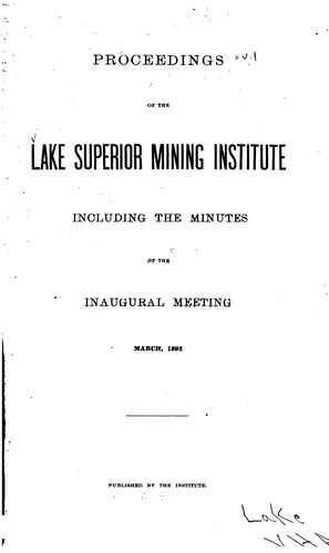 Proceedings of Annual Meeting