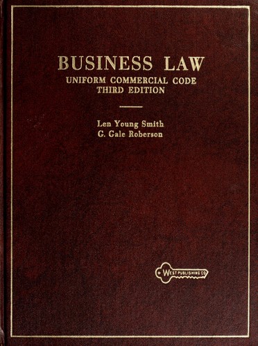 Smith and Roberson's business law