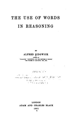 The use of words in reasoning