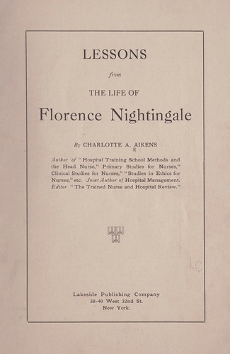 Lessons from the life of Florence Nightingale