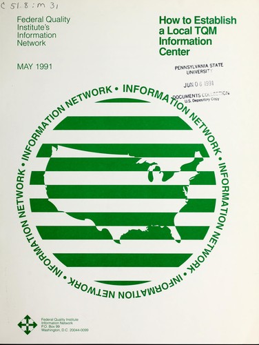 How to establish a local TQM information center