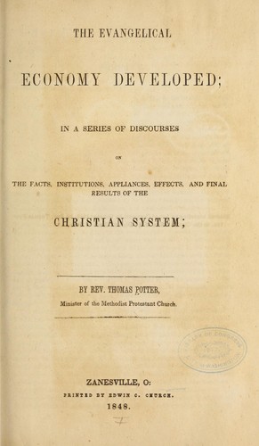 The evangelical economy developed