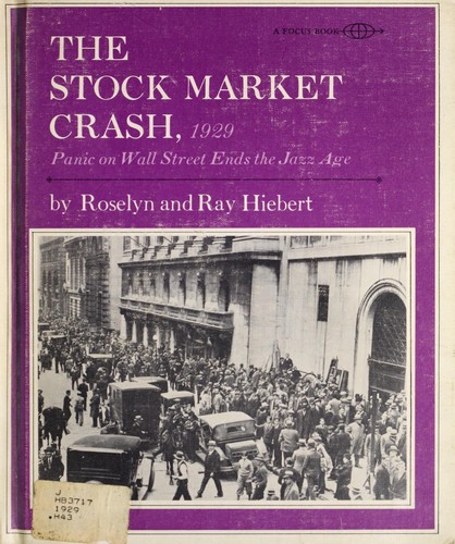 The stock market crash, 1929